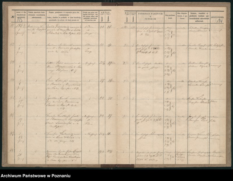 Obraz 10 z jednostki "Księga małżeństw"