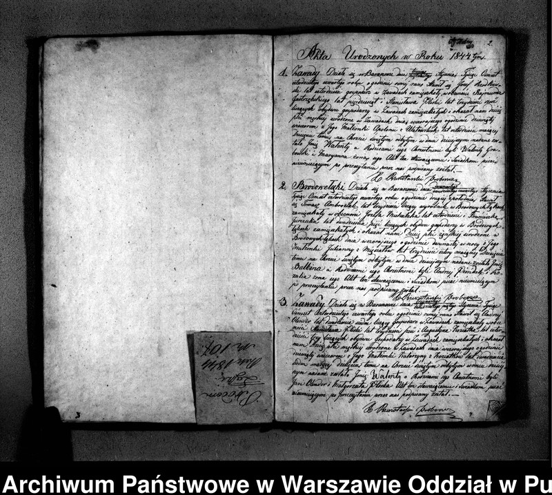 image.from.unit.number "Akta urodzeń, małżeństw i zgonów"