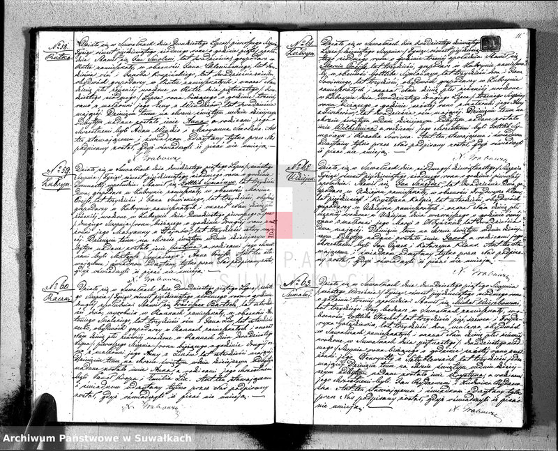 image.from.unit.number "Duplikat Akt Urodzonych, Zaślubionych i Zeszłych Parafij Ewangelicko-Augsburgskiej Suwałki za rok 1857"