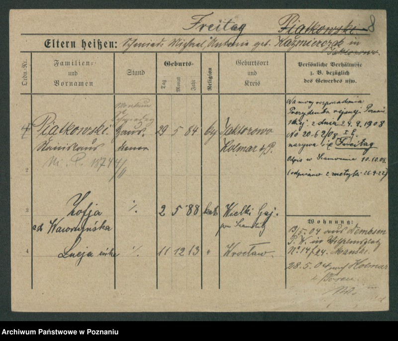 Obraz 10 z jednostki "Piątkowski - Piec (żonaci i wdowy)"