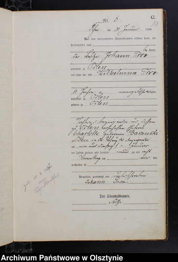 image.from.unit.number "Sterbe-Haupt-Register Nr 1 - 82"
