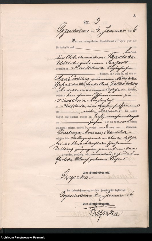 Obraz 6 z jednostki "Księga urodzeń"