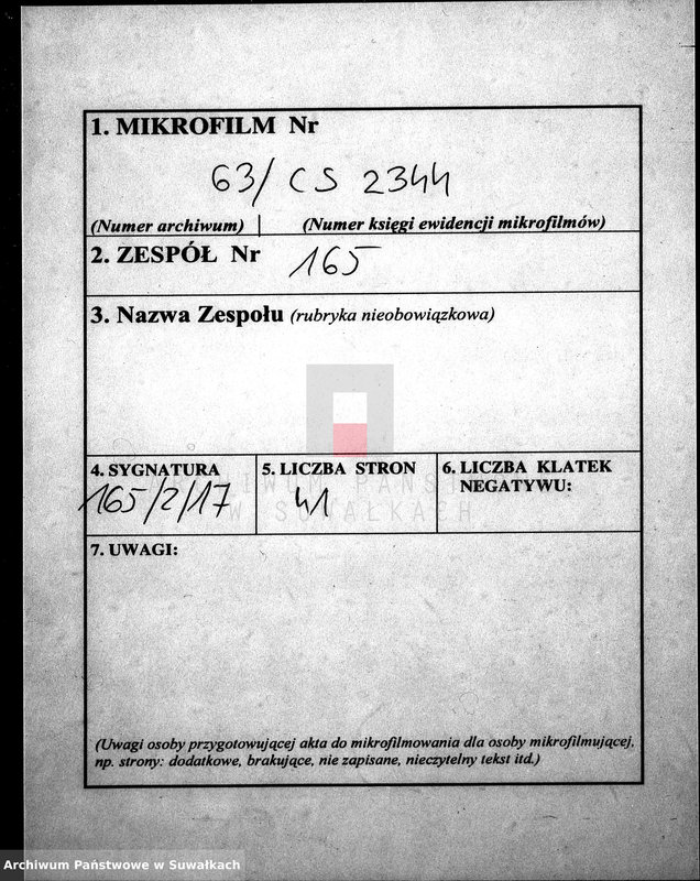 image.from.unit.number "Annexa do Akt Małżeństw Parafij Suwalskiey za Rok 1842."