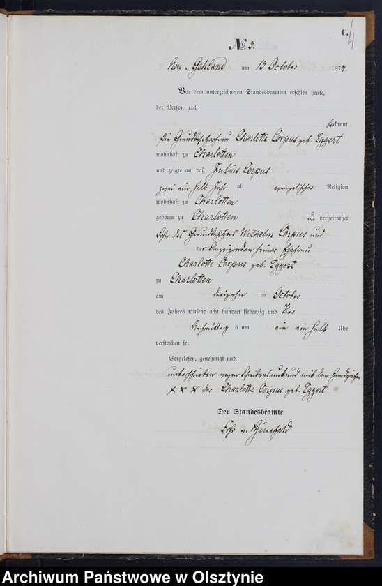 image.from.unit.number "Haupt-Sterbe-Register Nr 1 - 10"