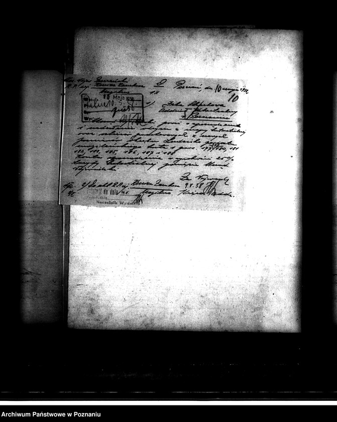 Obraz 14 z jednostki "Majątek Krusza Wielka powiatu mogileńskiego przymusowy wykup /prace pomiarowe/"