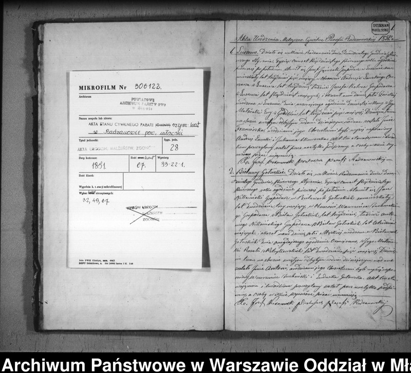 image.from.unit.number "Akta urodzeń, małżeństw i zgonów"