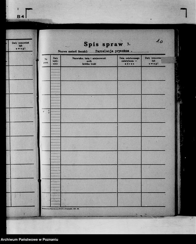 Obraz 14 z jednostki "Spis spraw znak,,R