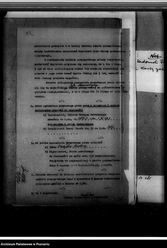 Obraz 17 z jednostki "/Projekt urządzenia warsztatu remontu samochodów przy ul. Dąbrowskiego nr 30/"