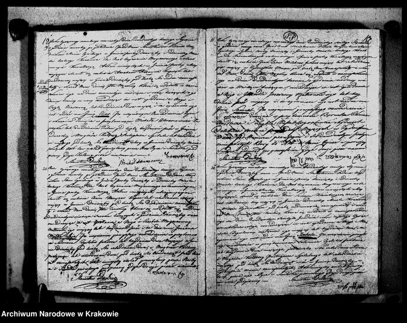 Obraz 8 z jednostki "Xięga I. Akt Stanu Cywilnego obeymująca Akta Urodzenia Przyznania Przysposobienia i Zeyścia Osob Wyznanania Moyzesowego w Gminie VI. X. i XI. M. W. Krakowa zamieszkałych na Rok 1818"