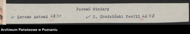 Obraz 5 z jednostki "Poznań - Winiary akta koła."