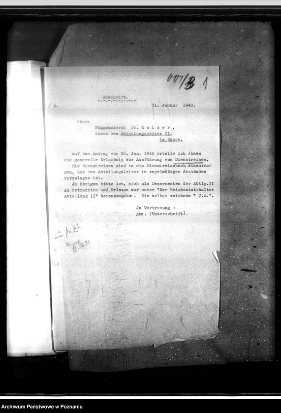 Obraz 5 z jednostki "Dienstreisen - allgemein"