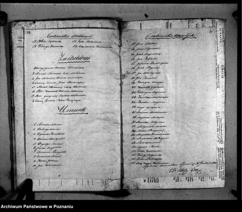 Obraz 17 z jednostki "Duplikat urodzonych, zaślubionych i zgonów"