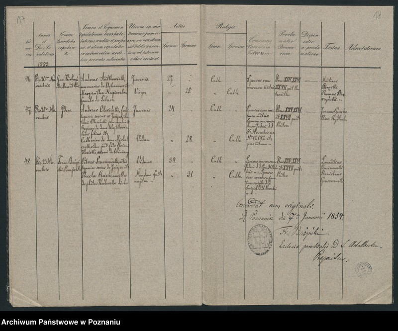 Obraz 11 z jednostki "Księga małżeństw"