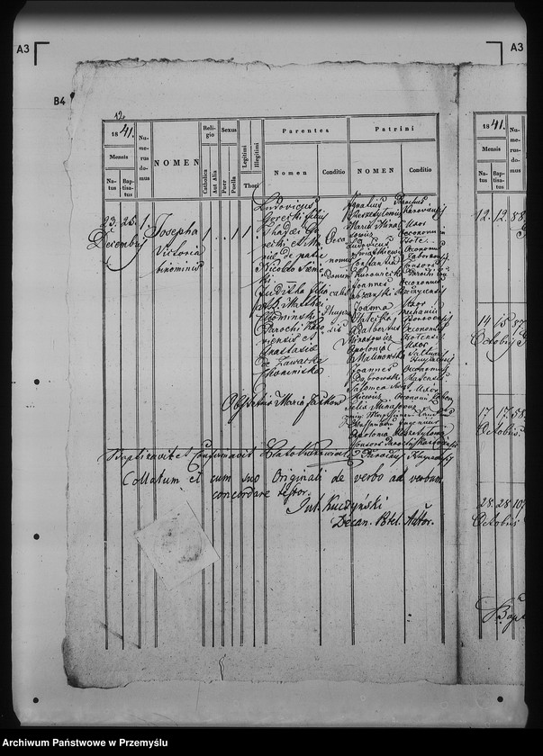 Obraz 17 z jednostki "[Kopie ksiąg metrykalnych parafii Hujcze z filią Zaborze (dekanat Rawa Ruska)]"
