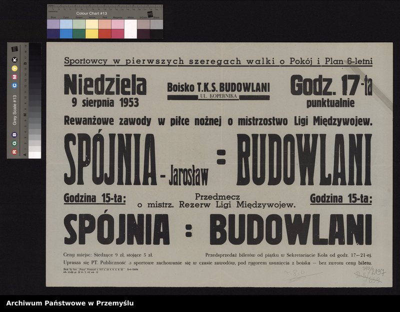 image.from.collection.number "W Światowy Dzień Futbolu - afisze z przemyskiego zasobu111"