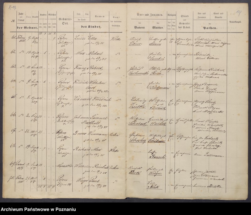 Obraz 10 z jednostki "Taufbuch"