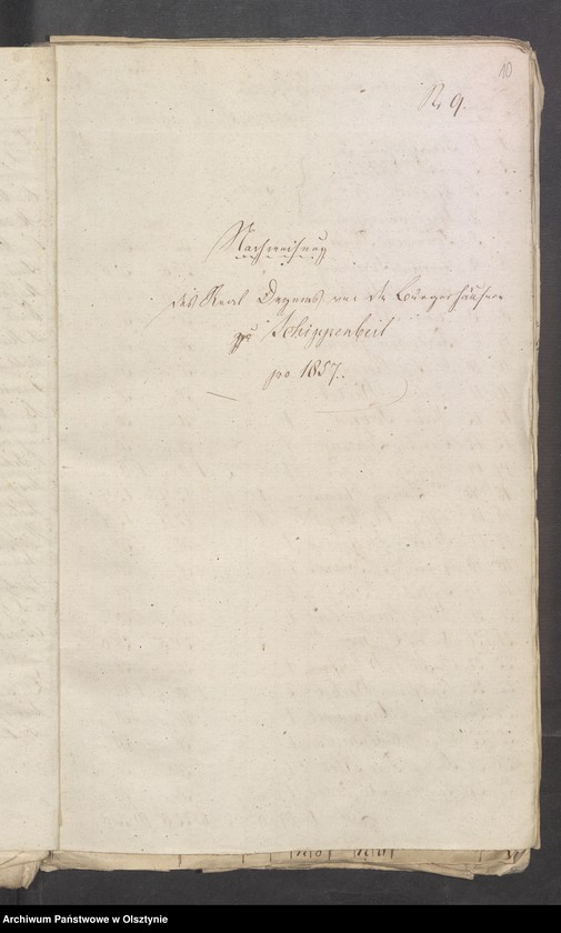 image.from.unit.number "110 Stück Beläge zur Kirchen-Kasse und Pfarrer-Witwe-Kassen Rechnung"