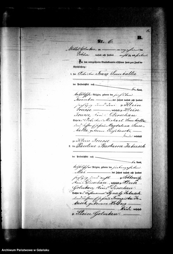 image.from.unit.number "Księga małżeństw"