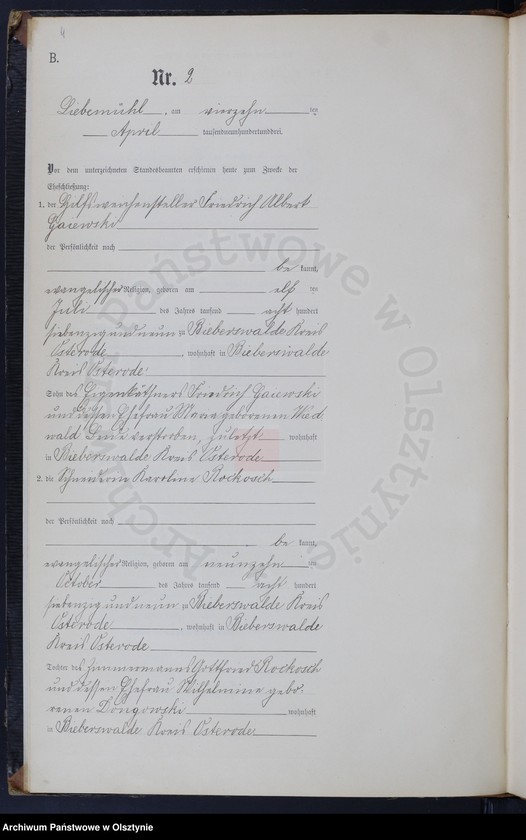 image.from.unit.number "Heiraths-Neben-Register Nr 1 - 31"