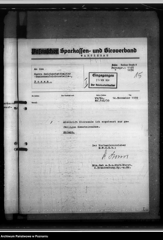 Obraz 19 z jednostki "Sparkassen und Giroverband Wartheland"