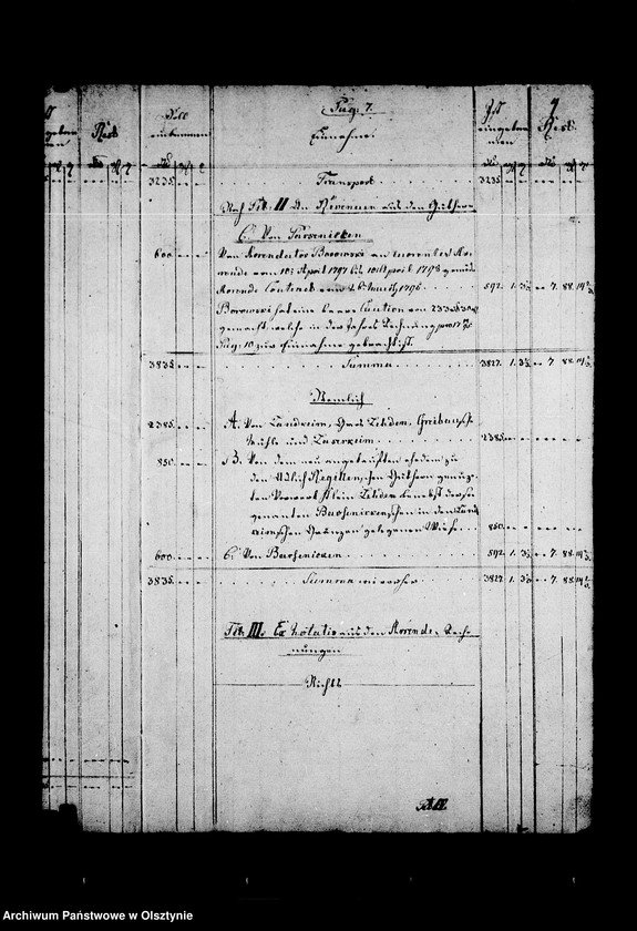 image.from.unit.number "Zweites Exemplar der Elften Jahres- Rechnung über Einnahme u. Ausgabe der Güter Landkeim"