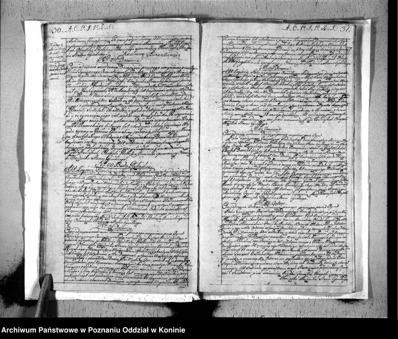Obraz 18 z jednostki "Akta urodzonych, zaślubionych, zmarłych"