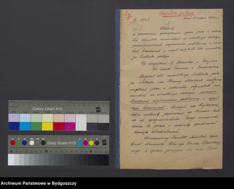 image.from.unit.number "Prawa i udziały w myśl art. 260 Wersalskiego Traktatu Pokoju"