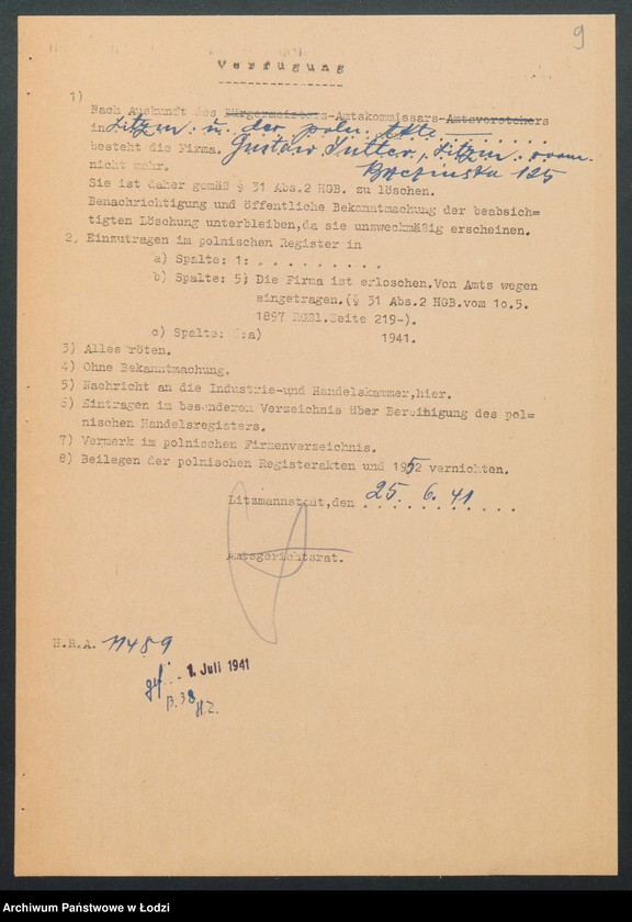 Obraz 11 z jednostki "Gustaw Sutler- sklep spożywczy"