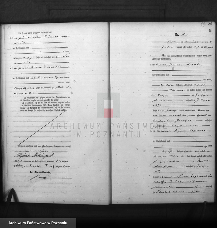 Obraz 11 z jednostki "Księga małżeństw"