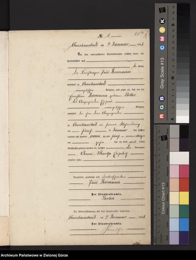 image.from.unit "Geburts-Neben-Register im Standes-Amt Christianstadt Kreis Sorau 1895"