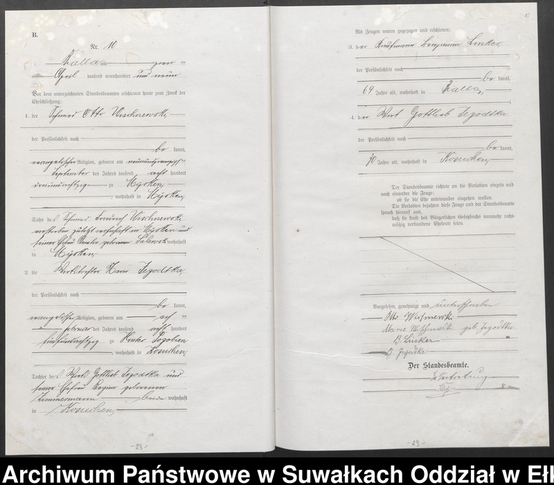 image.from.unit.number "[Heirats-Haupt-Register des Königlichen Preussischen Standes-Amtes Bialla Kreis Johannisburg]"