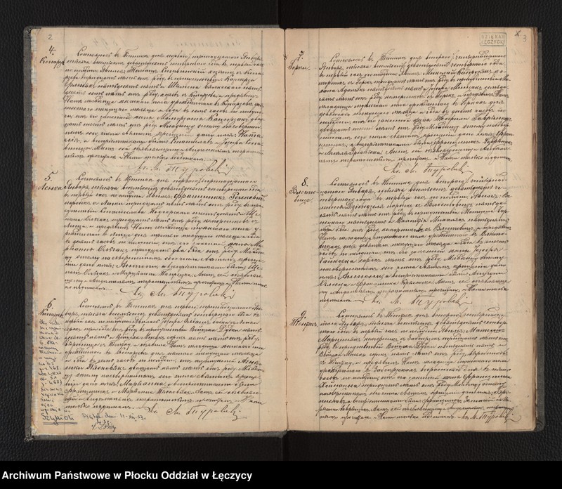 Obraz z jednostki "Księga aktów urodzeń, małżeństw i zgonów za rok 1894"