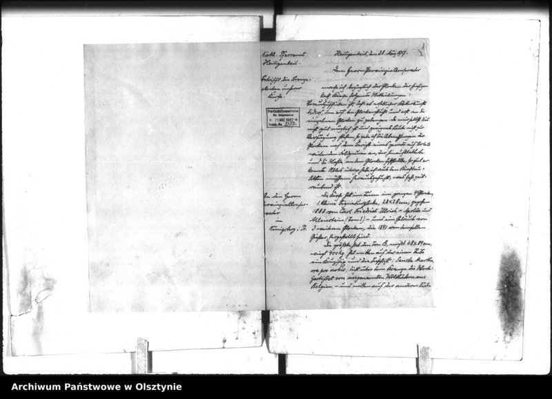 image.from.unit.number "Heiligenbeil, katholische Kirche"