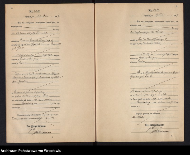 image.from.unit.number "Sterbe-Haupt-Register Breslau I 1889 Band 9"