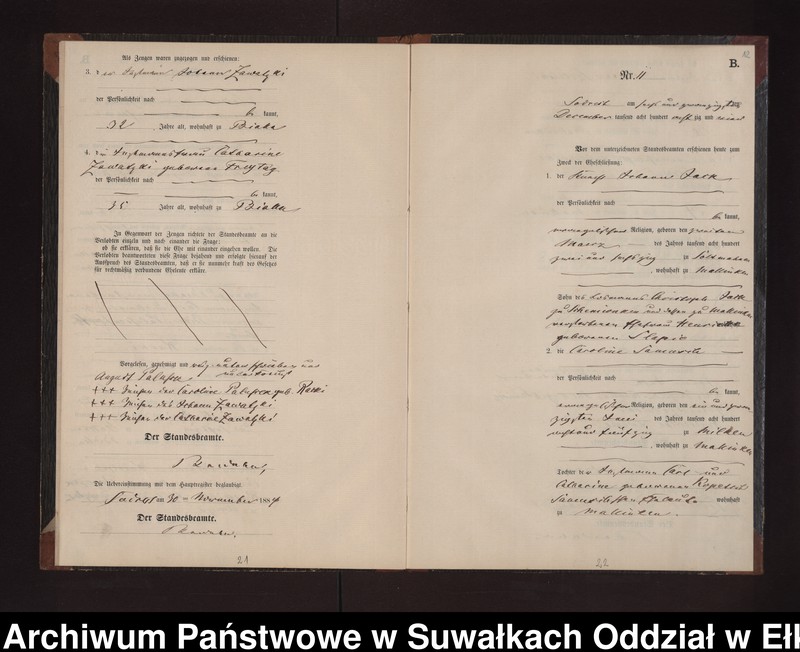 image.from.unit.number "Heiraths-Neben-Register des Preussischen Standes-Amtes Neuhoff Kreis Loetzen"