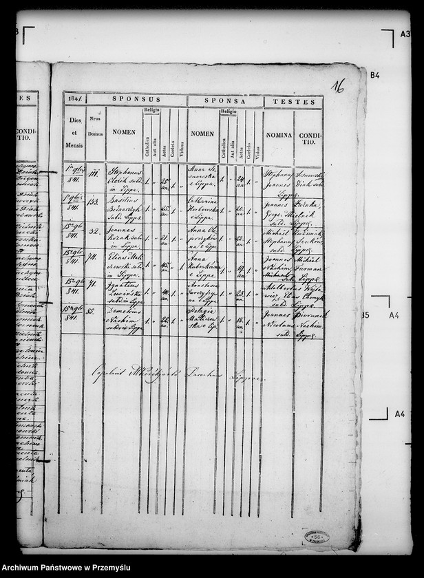 image.from.unit.number "[Kopie ksiąg metrykalnych parafii Lipa z filiami Malawa, Brzeżawa, Dobrzanka (dekanat Bircza)]"