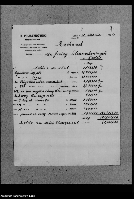 Obraz 11 z jednostki "Bud[owa] park[anu]"