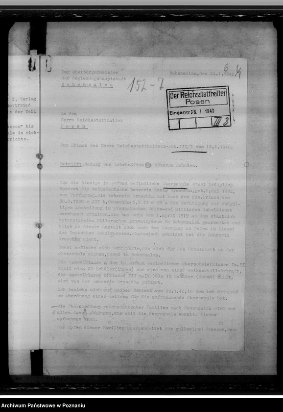 Obraz 10 z jednostki "Oberschule Hohensalza (Inowrocław)"