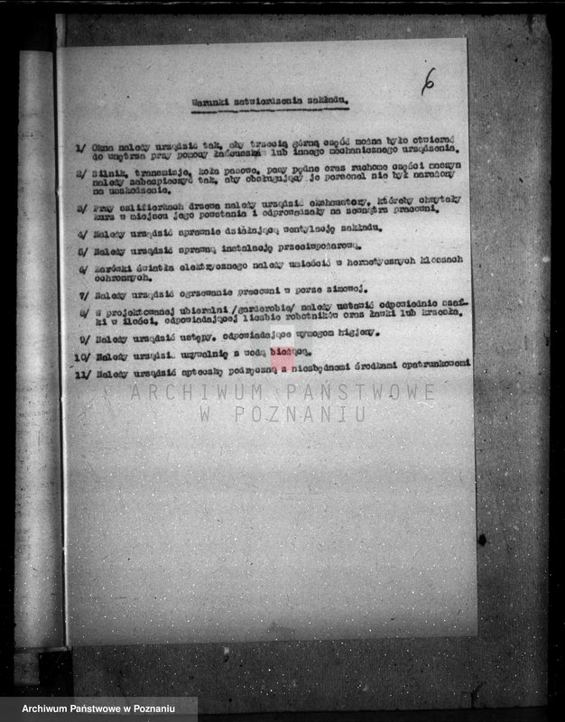 Obraz 10 z jednostki "Zatwierdzenie zakładu przemysłowego /fabryki krzeseł i foteli / W. Majchrzaka w Poznaniu"