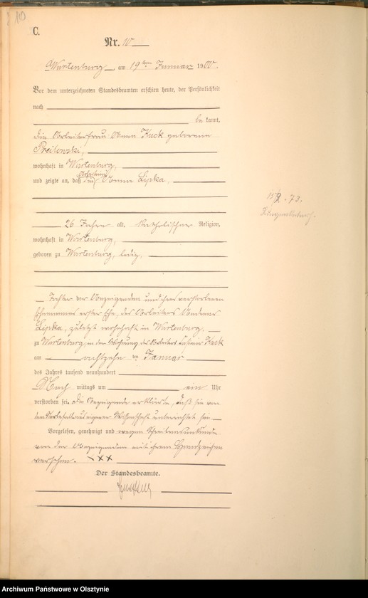 image.from.unit.number "Sterbe-Haupt-Register Nr 1 - 154"