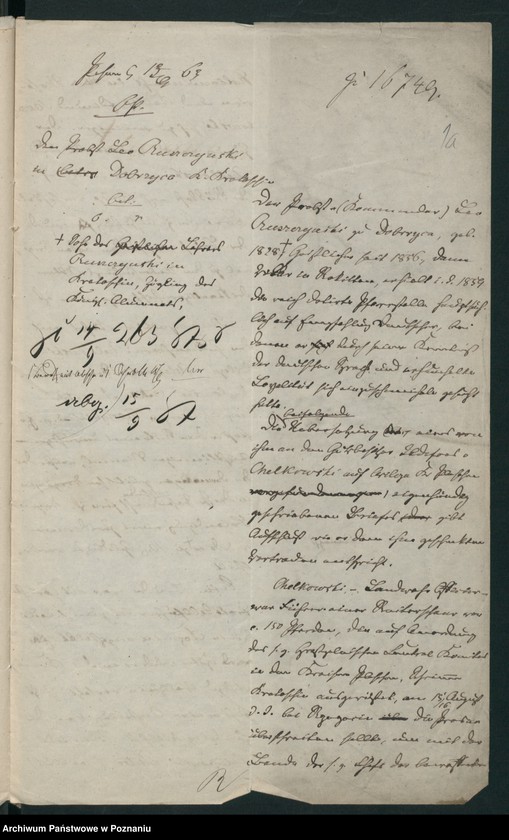 Obraz 5 z jednostki "A. betr. Leo Ruszczyński, Probst in Dobrzyca"