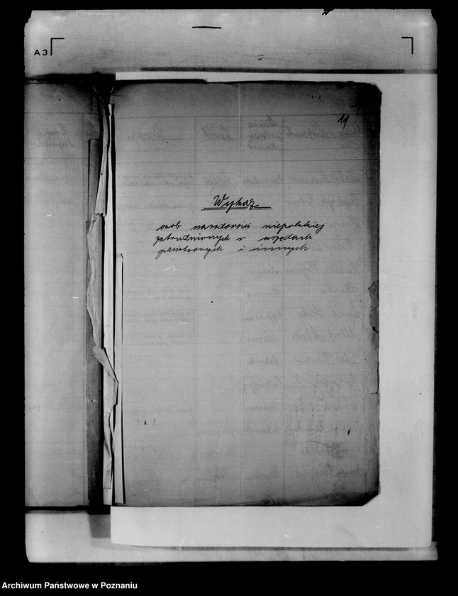 Obraz 15 z jednostki "Wykazy osób narodowości niepolskiej zatrudnionych w urzędach państwowych"