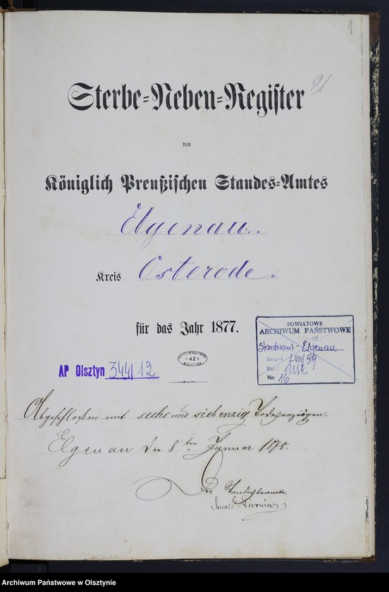 image.from.unit.number "Sterbe-Neben-Register Nr 1 - 76"