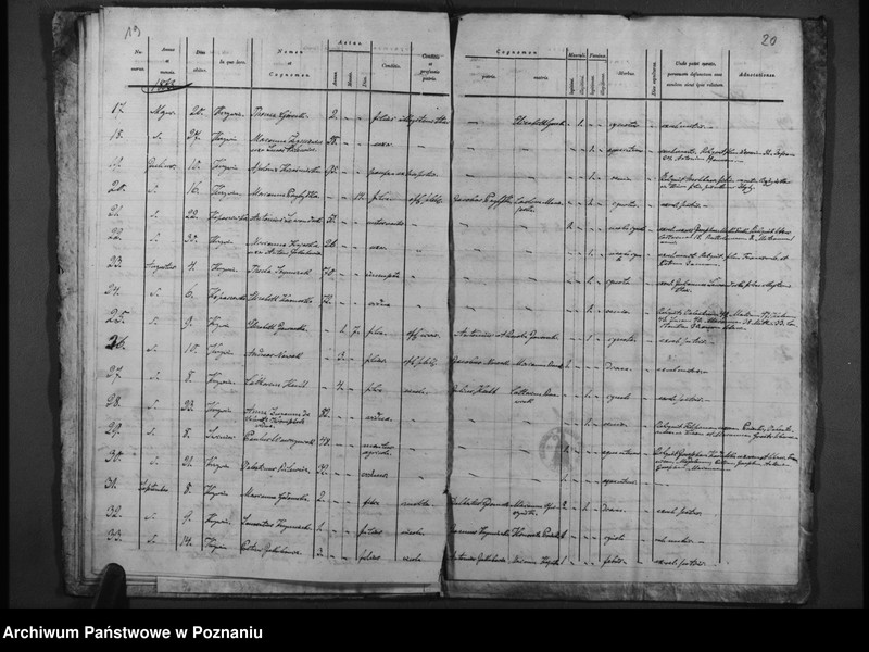 Obraz 14 z jednostki "Duplikat urodzonych, zaślubionych i zmarłych"