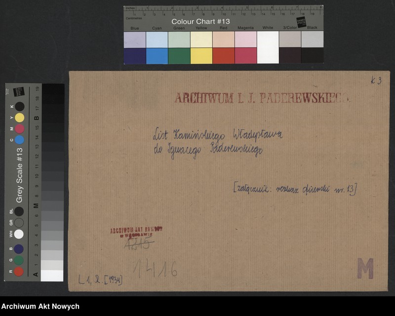 image.from.unit.number "Kamiński Władysław; Załączniki: rozkaz oficerski nr 13; L.1"