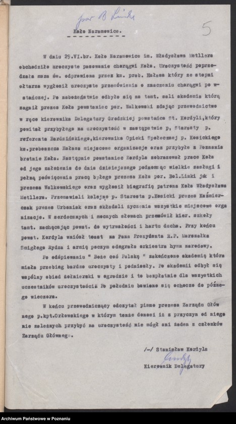 Obraz 8 z jednostki "Naramowice, powiat Poznań - akta koła."