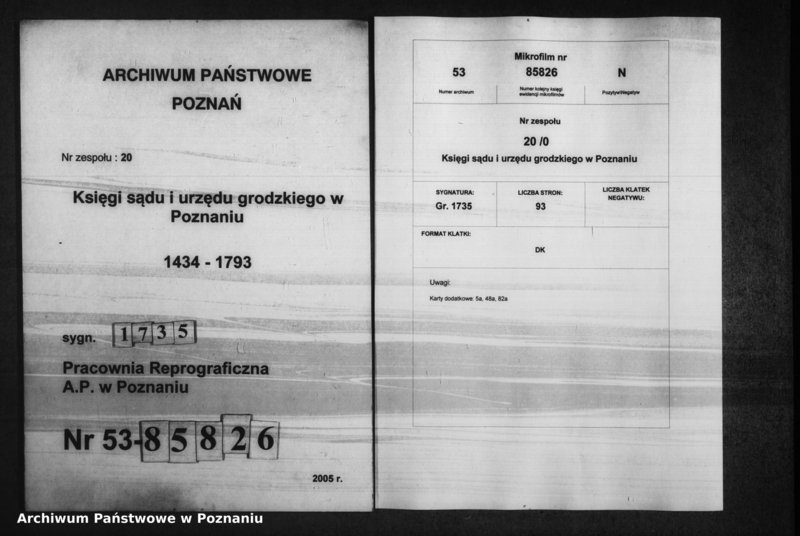 Obraz 1 z jednostki "Decreta officii [protocollon]"