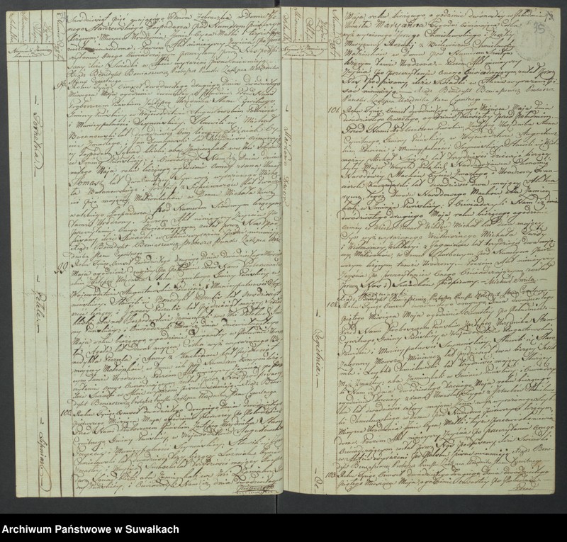 image.from.unit.number "Akta zeszłych gminy puńskiey od dnia 1 stycznia do ostatniego grudnia 1822 roku"