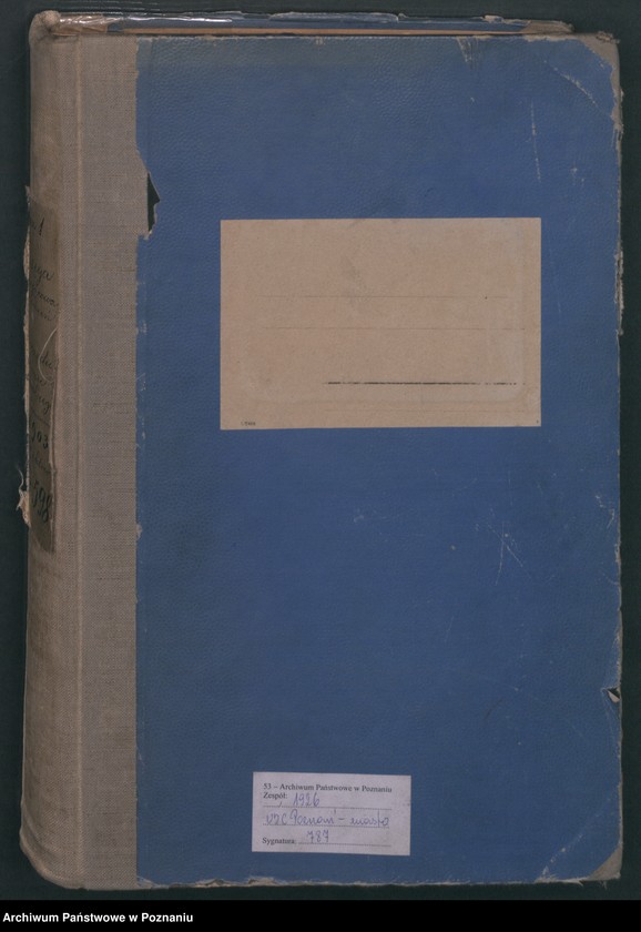 Obraz 3 z jednostki "Księga urodzeń tom I"