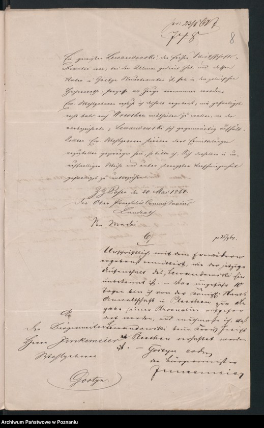 Obraz 11 z jednostki "Die Ermittelung der durch den Deserteur Czternasty kompromittierten Insurgenten Wesołowski und Lewandowski."